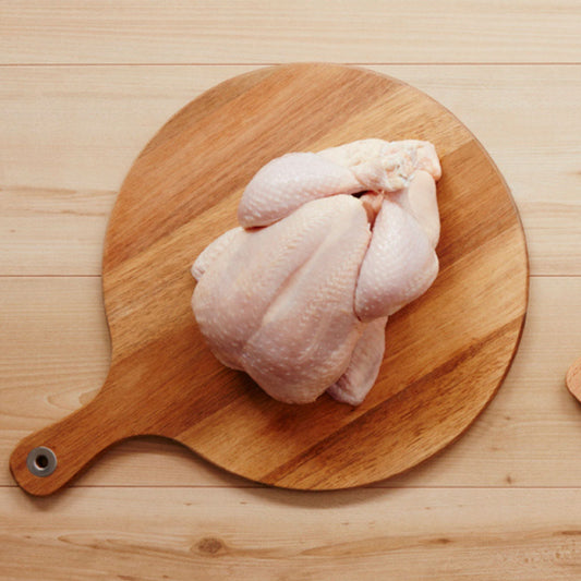 Poulets entiers attachés - Congelés