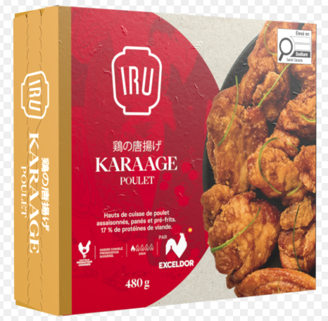 18604 - Hauts de cuisse karaage assaisonnés et panés - Congelés