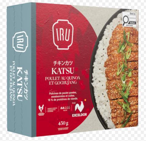 18526 - Poitrines poulet katsu panées - Congelées